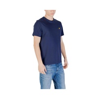 Lyle & Scott Men's Blue Cotton T-Shirt - 44 IT thumbnail