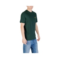 Lyle & Scott Men's Green Cotton T-Shirt - 44 IT thumbnail