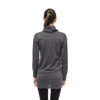 Montana Blu Women's Gray Wool Sweater - 44 IT thumbnail