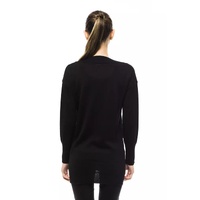 Montana Blu Women's Black Wool Sweater - 42 IT thumbnail