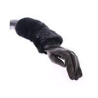 100% Authentic Dolce & Gabbana Elbow Length Gloves with Logo Details 7.5 Women thumbnail