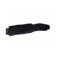 Luxury Black Wool Lace and Xiangao Lamb Fur Gloves 7.5 Women thumbnail