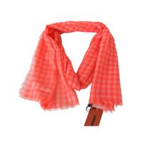Missoni Cashmere Scarf with Checkered Pattern and Logo Embroidery One Size Men thumbnail