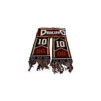 Dolce & Gabbana Multicolor Wool Scarf with DG King Lettering and Crown One Size Men thumbnail