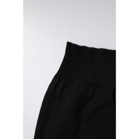 Dolce & Gabbana Men's Black Cashmere Knitted Neck Warmer Foulard Scarf - One Size thumbnail