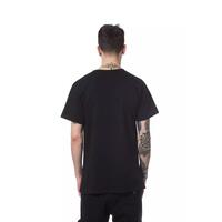 Printed Round Neck T-shirt with Short Sleeves M Men thumbnail