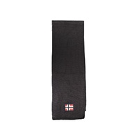 Norway 1963 Men's Black Acrylic Scarf - One Size thumbnail