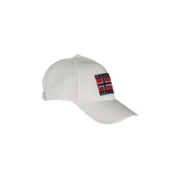 Norway 1963 Men's White Cotton Hats & Cap - One Size thumbnail