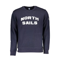North Sails Men's Blue Cotton Sweater - L thumbnail
