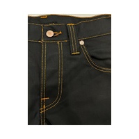 Nudie Jeans Men's Black Cotton Jeans & Pant - W29 US thumbnail