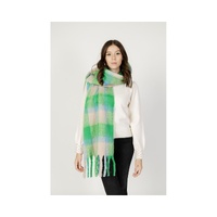 Only Women's Green Polyester Scarf - One Size thumbnail