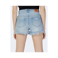 Only Women's Light Blue Cotton Short - 44 IT thumbnail