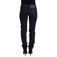 Acht Women's Blue Cotton Low Waist Slim Fit  Casual Denim Jeans - W26 US thumbnail