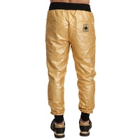 Dolce & Gabbana Men's Gold Pig Of The Year Cotton Trousers Pants - 48 IT thumbnail