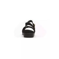 Ankle Strap Rhinestone Low Sandal with 3 cm Heel 39 EU Women thumbnail