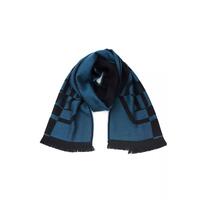 Scarf with Logo - Fringed Hems - 38 cm x 180 cm One Size Men thumbnail