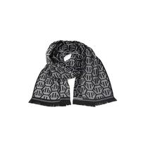 Monogram Fringed Scarf One Size Men thumbnail