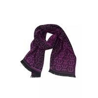 Monogram Fringed Scarf One Size Men thumbnail