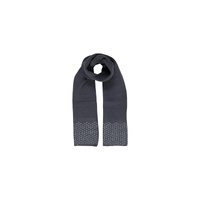 Pieces Women's Gray Polyester Scarf - One Size thumbnail