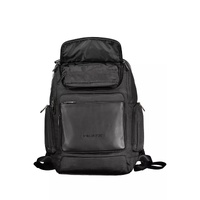 Piquadro Men's Black RPET Backpack - One Size thumbnail