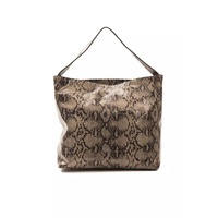 Pompei Donatella Women's Elegant Python Print Leather Shoulder Bag - One Size thumbnail