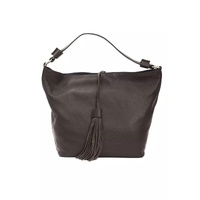 Pompei Donatella Women's Elegant Leather Shoulder Bag in Earthy Brown - One Size thumbnail