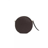 Pompei Donatella Women's Elegant Small Oval Leather Crossbody - One Size thumbnail