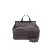 Pompei Donatella Women's Convertible Croc-Print Leather Handbag - One Size thumbnail