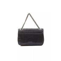 Pompei Donatella Women's Chic Blue Leather Crossbody Elegance - One Size thumbnail