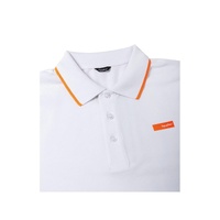 Refrigiwear Men's White Cotton Polo Shirt - 2XL thumbnail