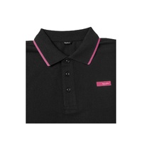 Refrigiwear Men's Black Cotton Polo Shirt - 2XL thumbnail