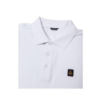 Refrigiwear Men's White Cotton Polo Shirt - XL thumbnail