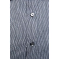 Robert Friedman Men's Blue Cotton Shirt - 2XL thumbnail