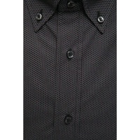 Robert Friedman Men's Black Cotton Shirt - L thumbnail