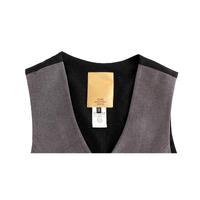 Costume National CNC Gray Cotton Blend Casual Vest 48 IT Men thumbnail