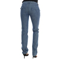 Costume National Women's Blue Wash Cotton Slim Denim Jeans - W26 US thumbnail