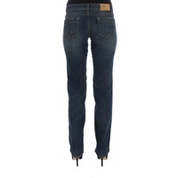 Costume National Women's Blue Cotton Blend Bootcut Jeans - W26 US thumbnail