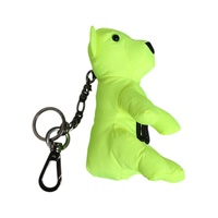 Dolce & Gabbana Men's Green Bear Embroidered Logo Keychain Clasp Keyring - One Size thumbnail