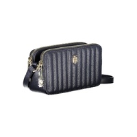 Tommy Hilfiger Women's Chic Blue Contrasting Detail Shoulder Bag - One Size thumbnail