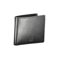 Tommy Hilfiger Men's Black Leather Wallet - One Size thumbnail