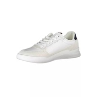 Tommy Hilfiger Men's White Polyester Sneaker - 43 EU thumbnail