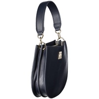 Tommy Hilfiger Women's Elegant Blue Two-Compartt Handbag - One Size thumbnail