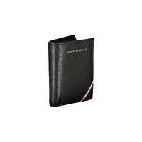 Tommy Hilfiger Men's Black Leather Wallet - One Size thumbnail