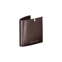 Tommy Hilfiger Men's Brown Leather Wallet - One Size thumbnail
