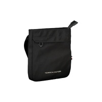 Tommy Hilfiger Men's Black Polyester Shoulder Bag - One Size thumbnail