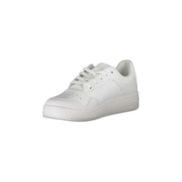 Tommy Hilfiger Women's White Polyester Sneaker - 40 EU thumbnail