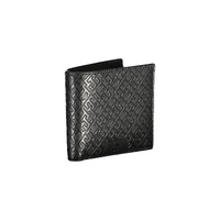 Tommy Hilfiger Men's Black Leather Wallet - One Size thumbnail