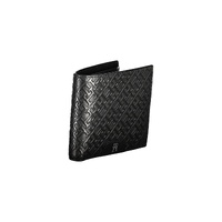 Tommy Hilfiger Men's Black Leather Wallet - One Size thumbnail