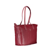 Tommy Hilfiger Women's Pink Polyester Handbag - One Size thumbnail