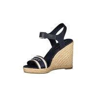 Tommy Hilfiger Women's Blue Polyester Sandal - 39 EU thumbnail
